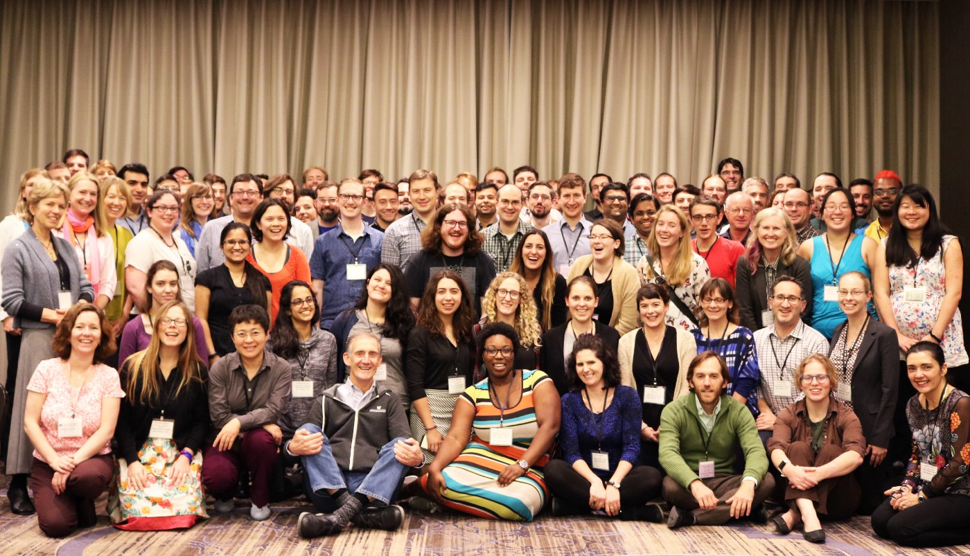 The participants in the 2017 Moore/Sloan Data Science Summit pose for a picture. Photo courtesy of New York University.