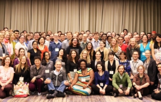 The participants in the 2017 Moore/Sloan Data Science Summit pose for a picture. Photo courtesy of New York University.