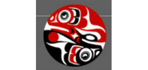 The logo for the Center for Studies in Demography and Ecology, depicting two fish connected head to tail in a circle