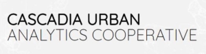 Text that read Cascadia Urban Analytics Cooperative