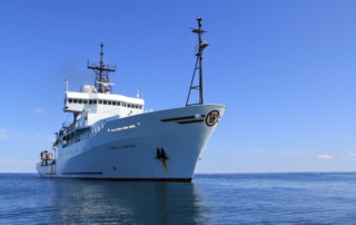 The R/V Thomas G. Thompson, one of the research vessel by the School of Oceanography at the University of Washington.