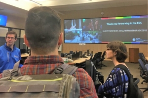 D-cubed members visit the Seattle Office of Emergency Management on June 26, 2018