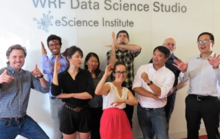 Some of the 2018 Data Science for Social Good Fellows strike a pose
