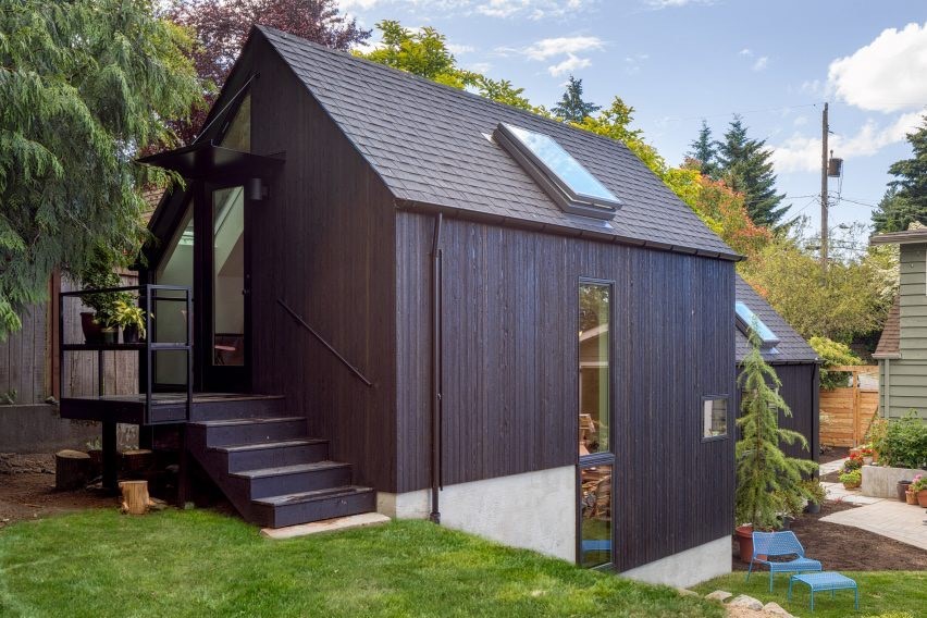 An example of an accessory dwelling unit, a small home