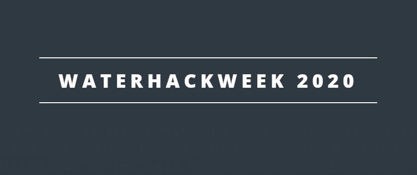 Waterhackweek 2020 Reflections