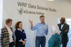 Senator Patty Murray visits eScience after securing $10M in federal funding for AI infrastructure